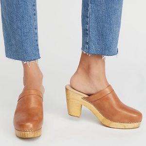 Free People Highland Parn Clogs